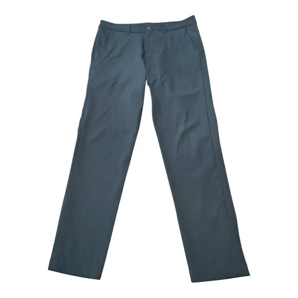 Lululemon Pants Commission Pant Slim Fit Warpstreme Obsidian Travel Men’s Sz 34